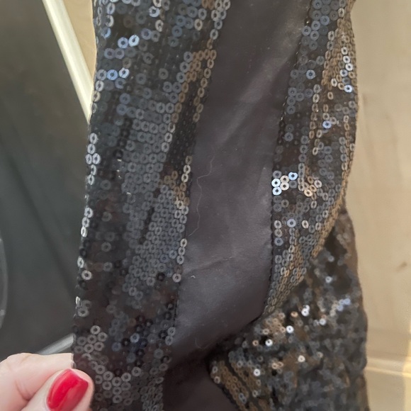 Retrofete sample black sequin dress -NWOT - Picture 4 of 7
